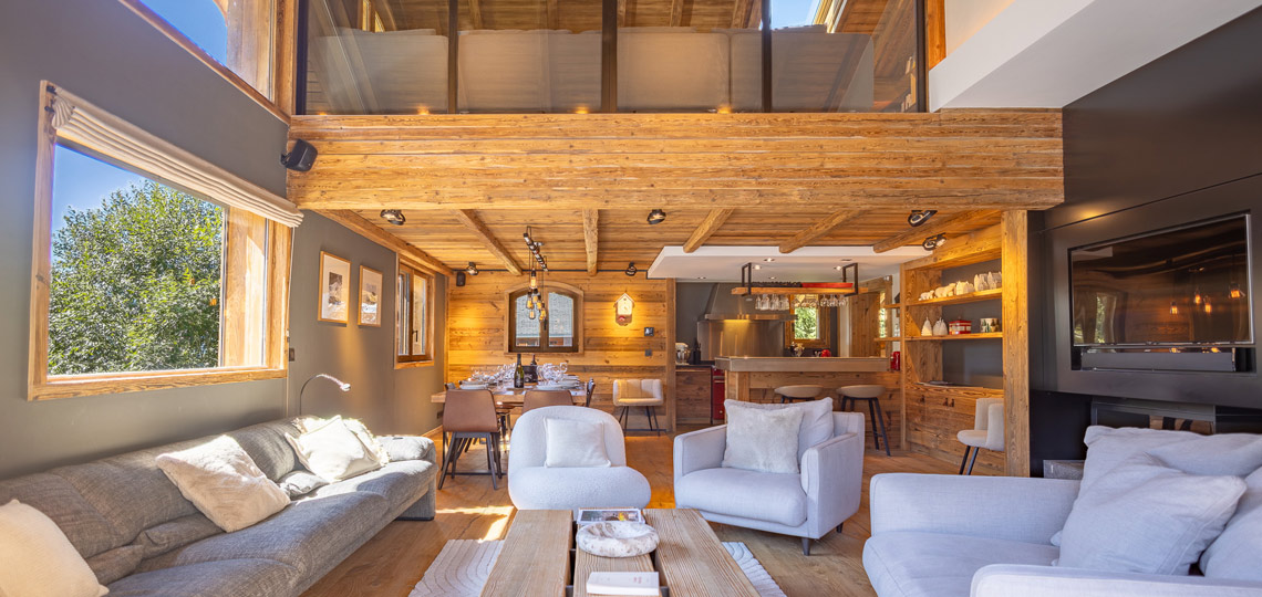 Chalet Aigle sitting room