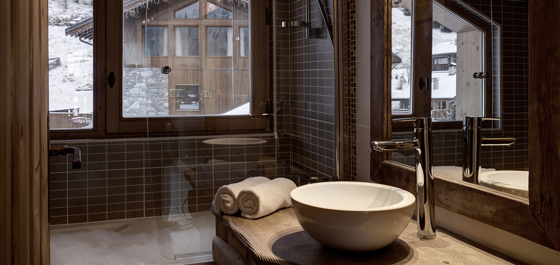 Chalet L'Arbalète bathroom