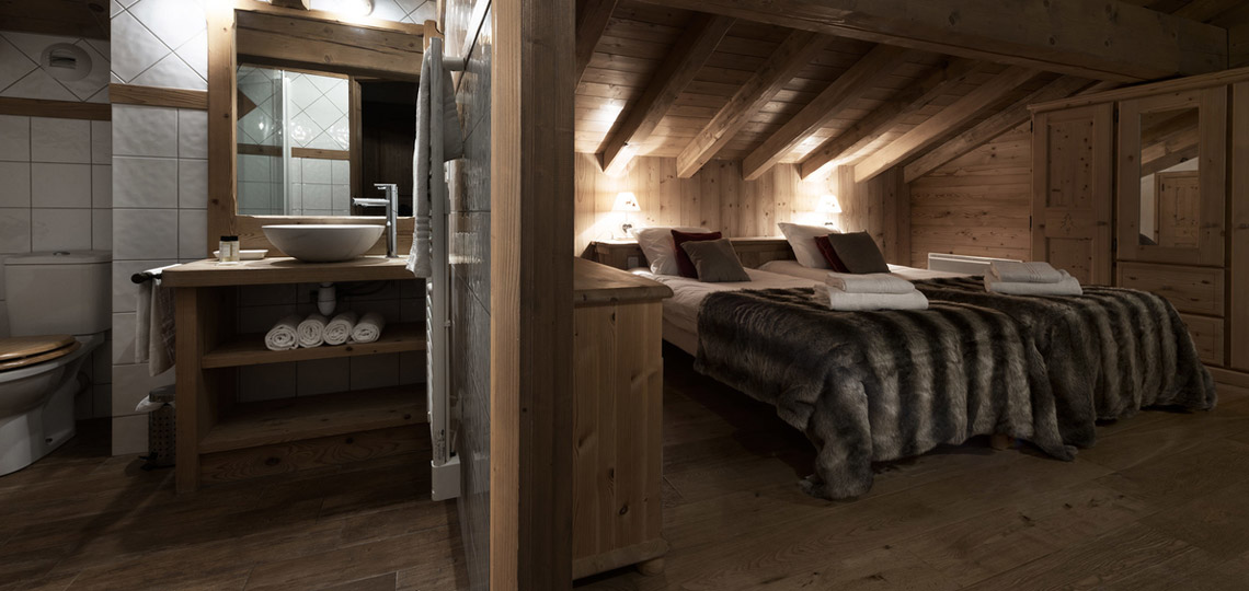 Chalet Blanche bedroom