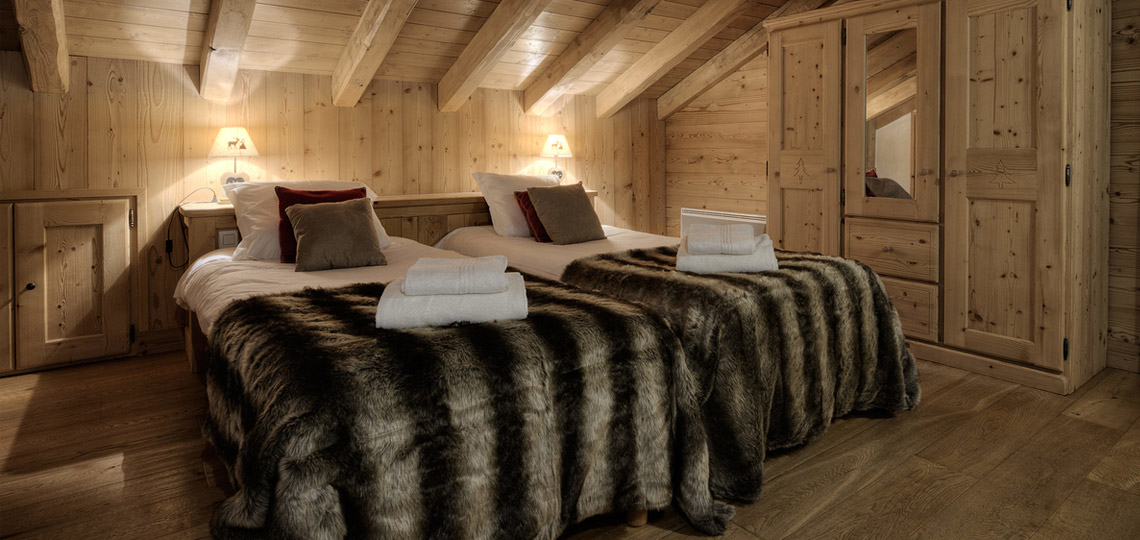 Chalet Blanche bedroom