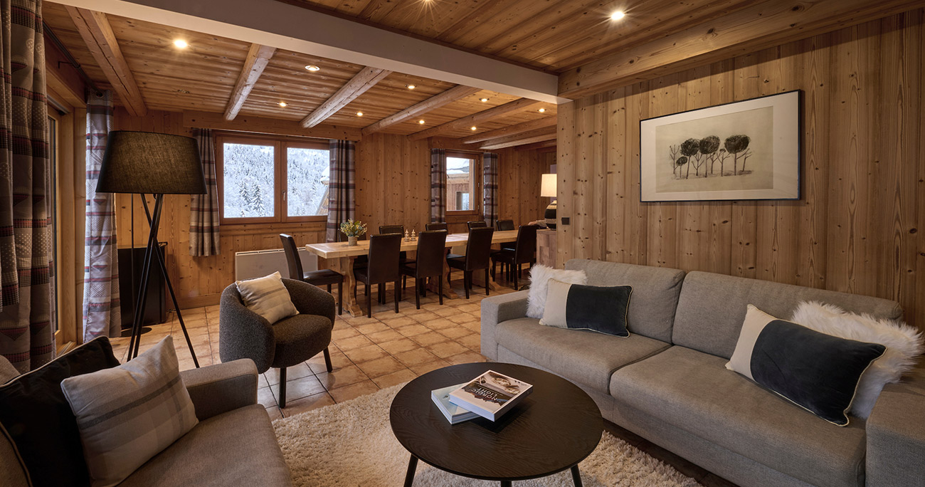 Chalet Blanchot interior