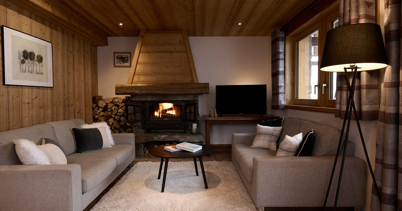 Chalet Blanchot interior