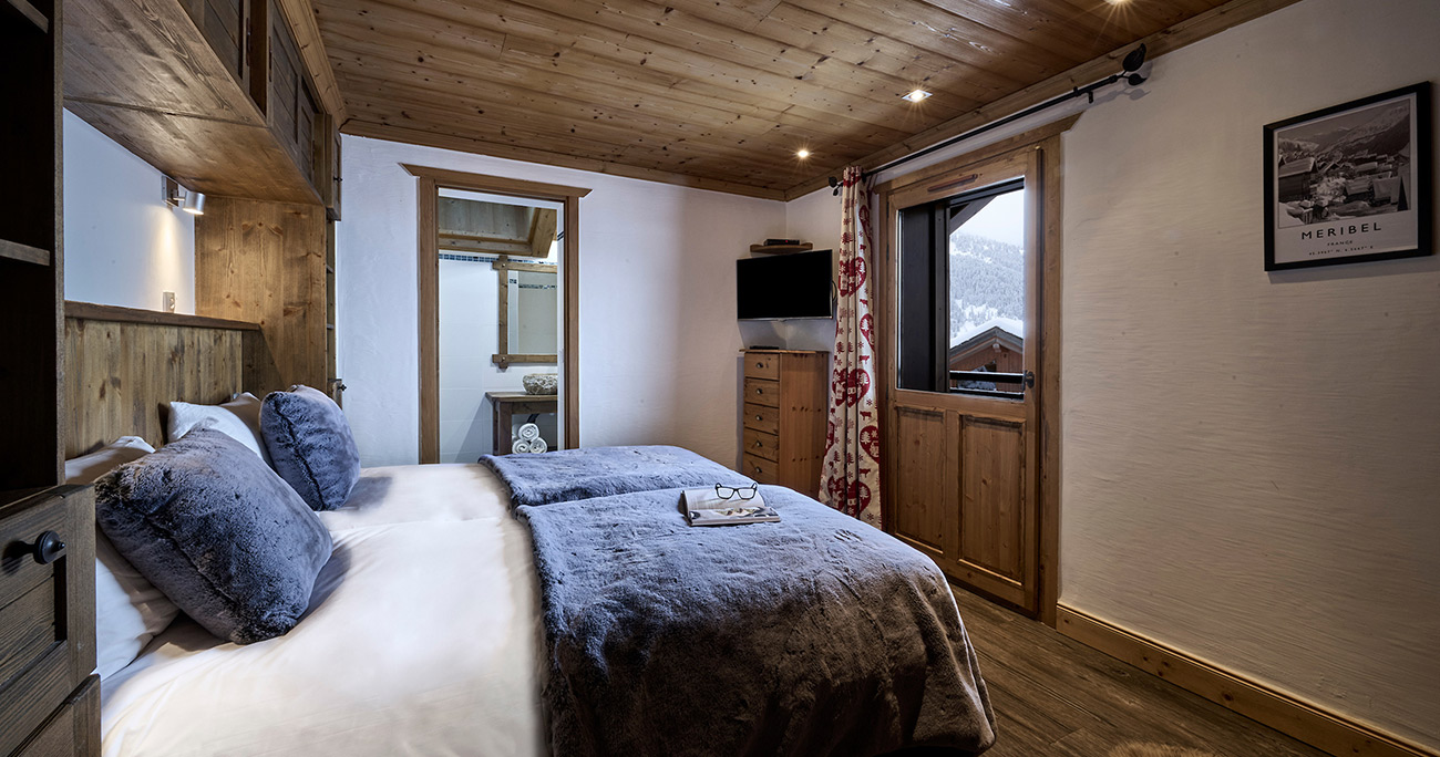 Chalet Hermine bedroom