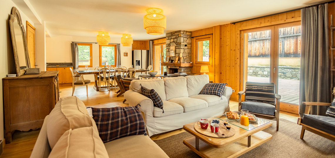 Chalet Lynx sitting room