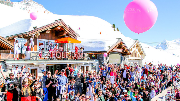 Meribel's apres ski