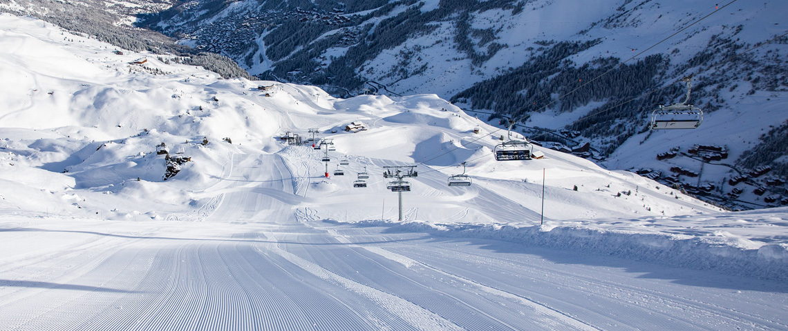 Meribel, piste status