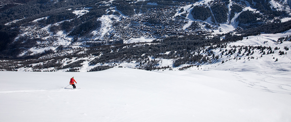 Meribel, piste status
