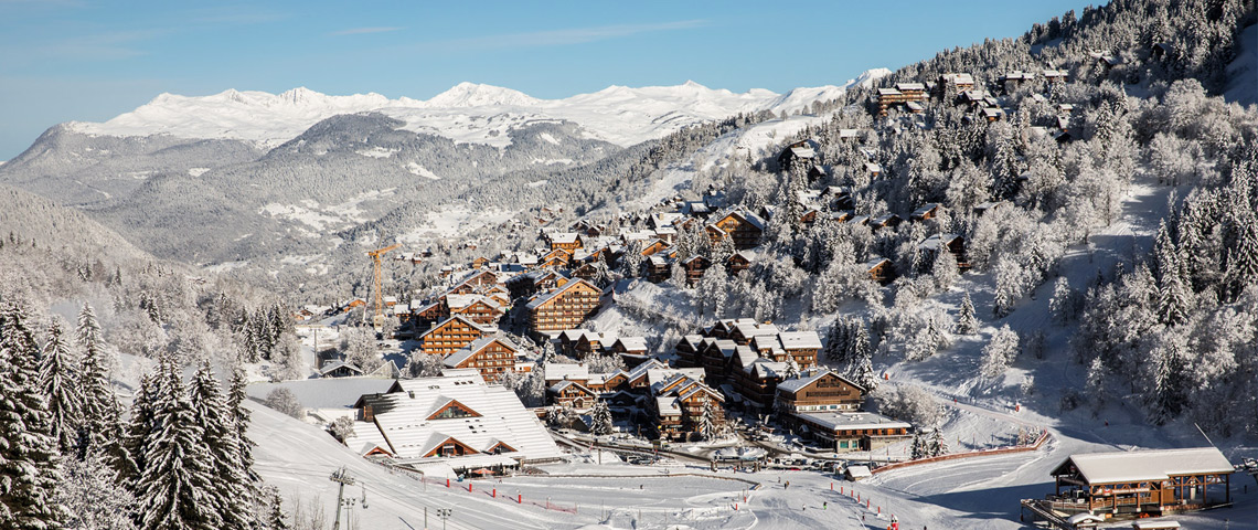 Travelling to Meribel
