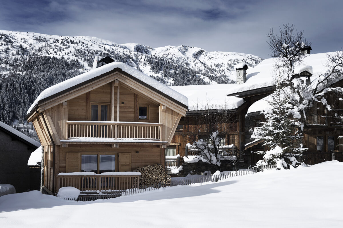 ski chalets vs hotels in meribel