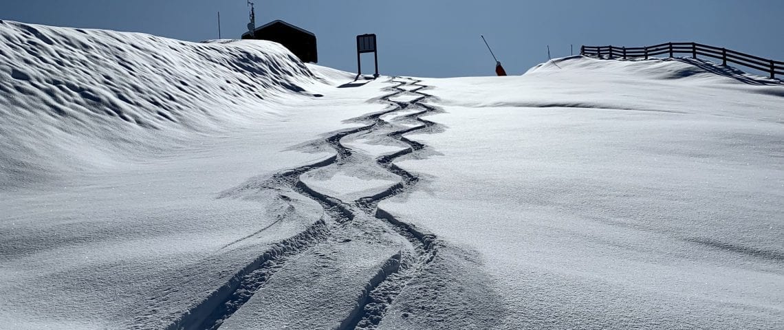 skiing in Meribel