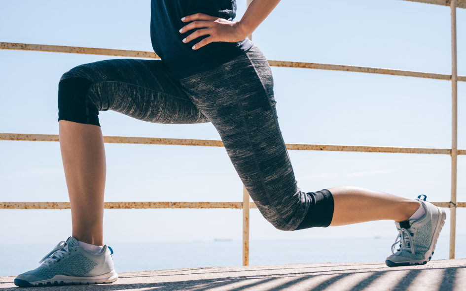 Pre-ski exercise: Lunges