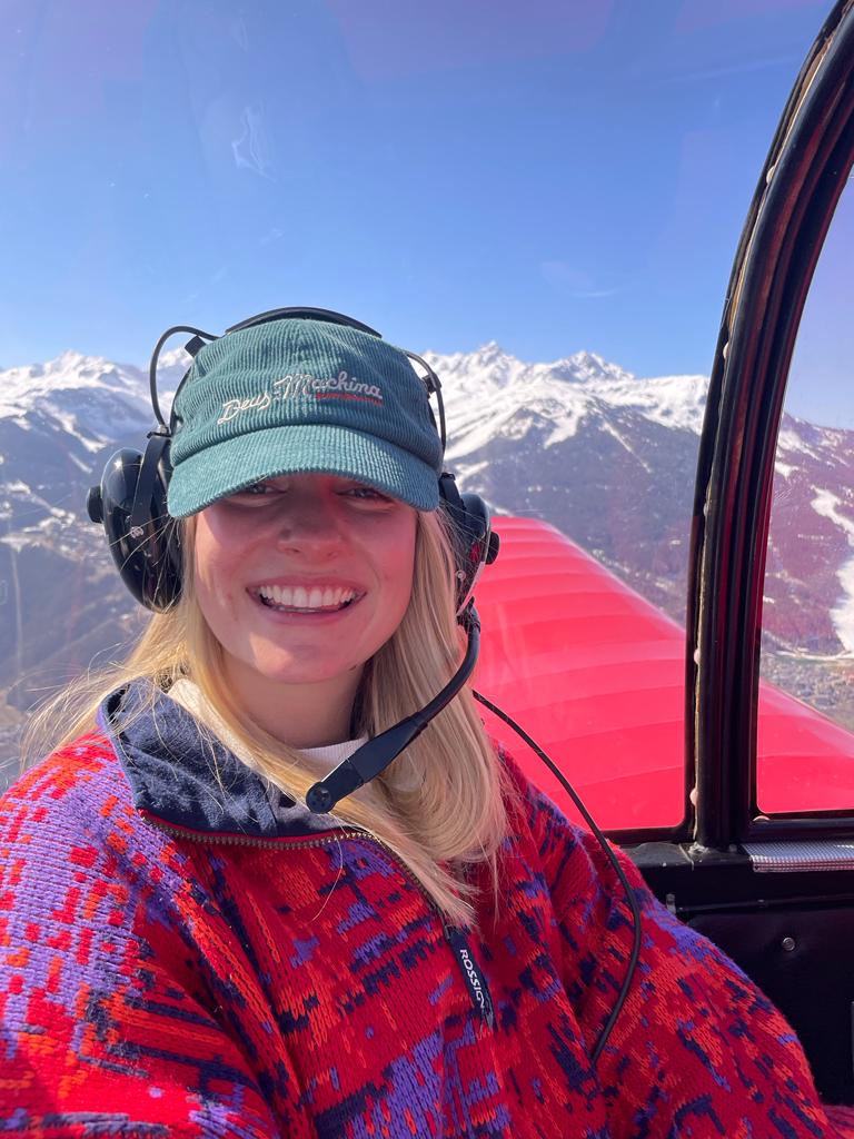 Meribel Seasonnaire Stories - flying in the Three Valleys plane 