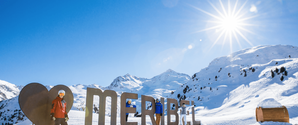 April Skiing in Meribel 1 book a ski holiday to Meribel