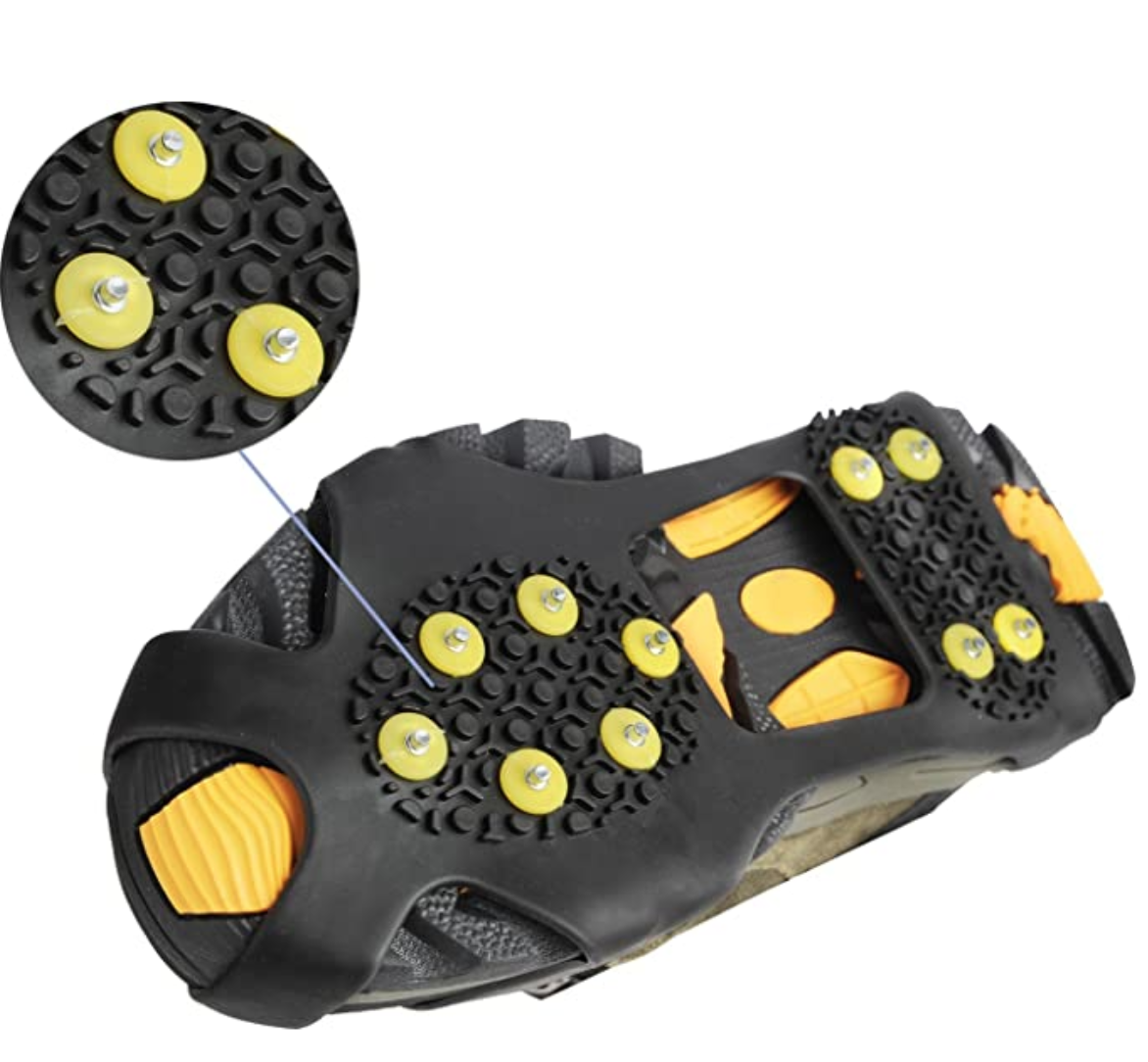 shoes with removable walking boot crampon 