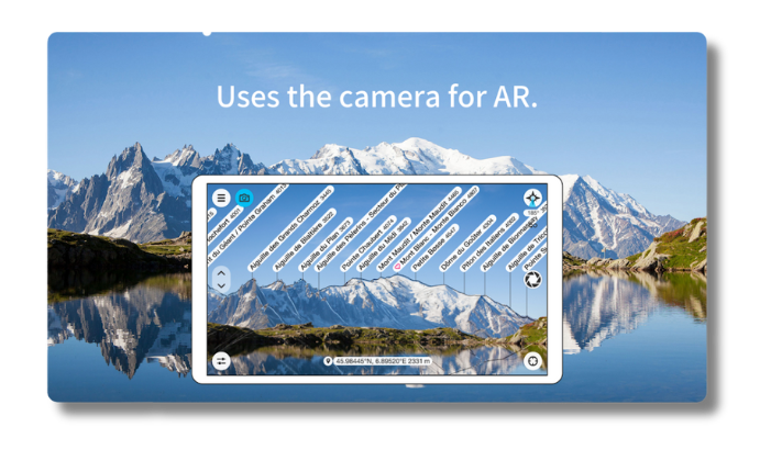 Peakerfinder mountain app