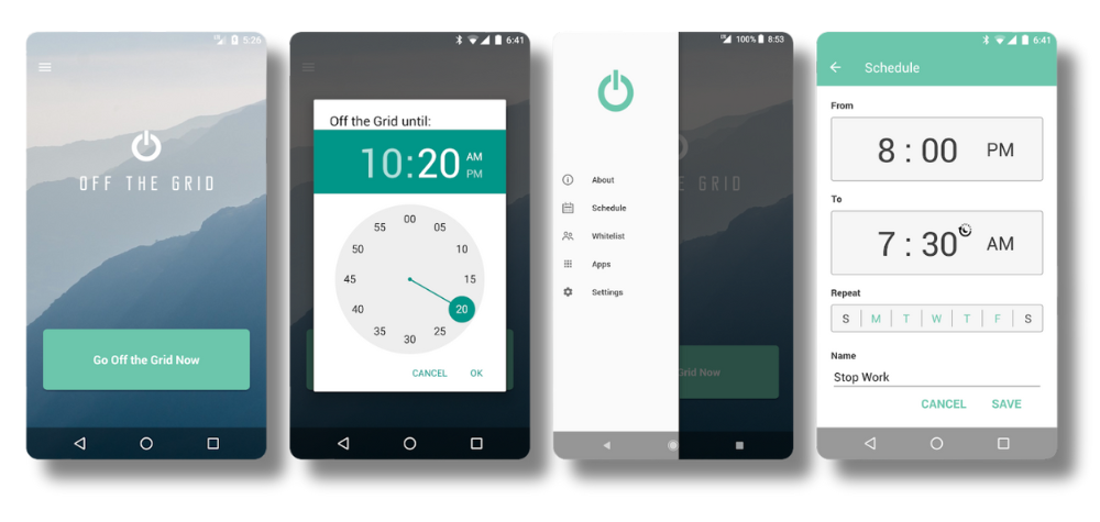 Off Grid Digital Detox App