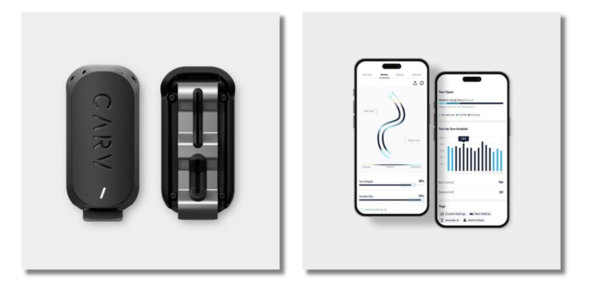 Carv Digital Ski Instructor App and Boot Sensor