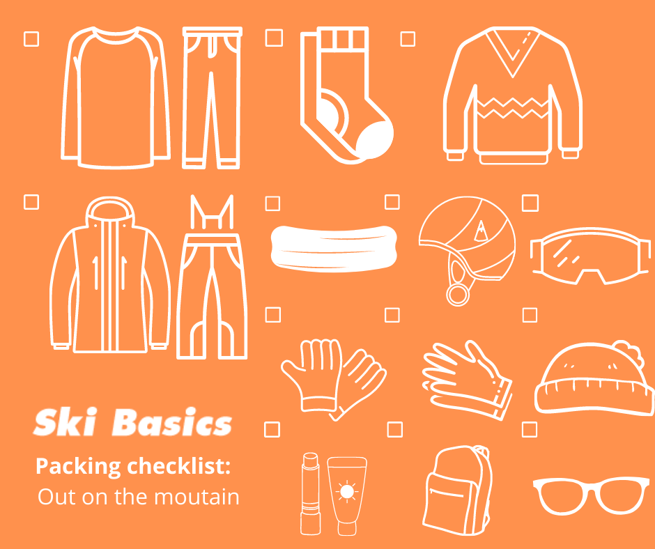 ski pack list